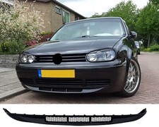 Spoiler Rajout Pare-Choc Avant 25ème Anniversaire Noir Mat Pour VW Golf 4 97-06