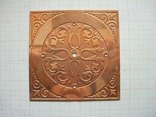 Ebauche cadran cuivre de