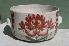 pot à anses soupière en céramique années 60