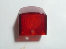 NOS  cabochon plastic feu