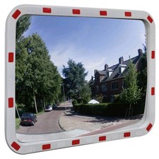 Miroir convexe rectangle avec