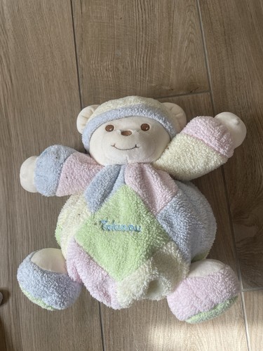 Doudou boule peluche ours - boule,