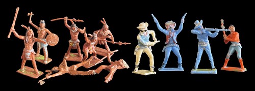 Vintage 1960 11 figurines - 1960,