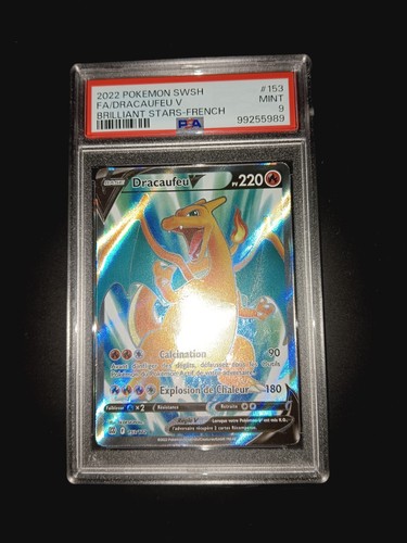 Carte pokémon psa - carte, dracaufeu