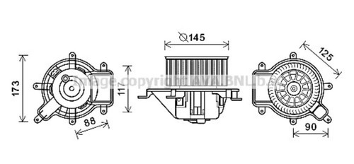 Pulseur air peugeot - pulseur, 1