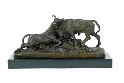 Sculpture bronze deux - sculpture,