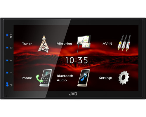 Jvc m180bt autoradio - kw, 2