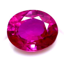 Saphir Rose De Ceylan Certifié Taillé En Oval 6,00 Ct Pierre Précieuse Facettée