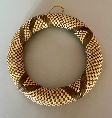 Cadre rond paille - paille/, xx