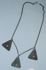 collier vintage papillon