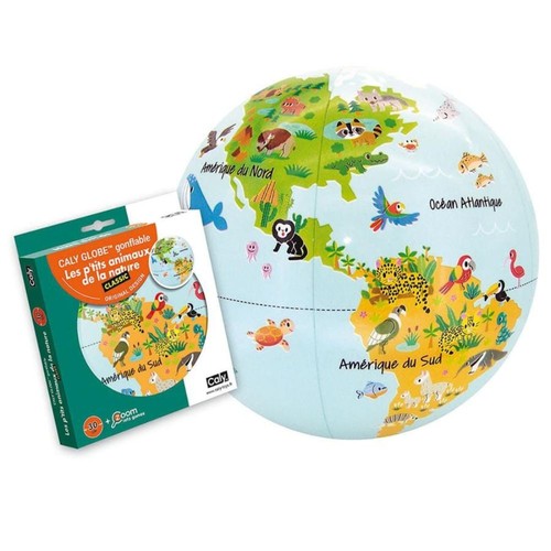 Globe terrestre gonflable - ,