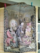 tapisserie d'aubusson, Scène