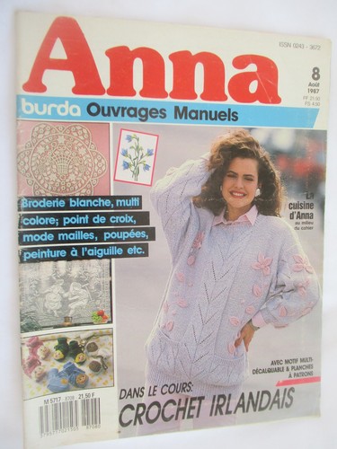 Anna burda aout 1987 ref - burda,