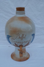 vinaigrier ou tonneau à vin pour buffet campagnard 5 L en grès