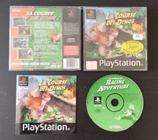 LA COURSE DES DINOS Le petit dinosaure : JEU PLAYSTATION PS1 PS2 boîtier cassé