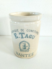 ANCIEN POT FAÏENCE FINE