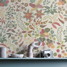 Papier Peint Floral Avec Motif