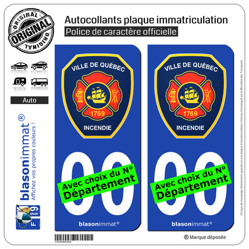 Stickers autocollant plaque - 2,