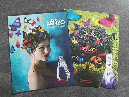 Publicité papier parfum - publicité,