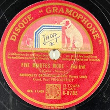 Tommy Dorsey : Deep night / Skyrockets Orchestra 78 rpm GRAMOPHONE K-8785