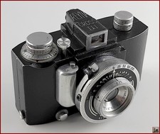 1944. Appareil Photo SEM Reyna Cross III Objectif Som Berthiot Paris Flor 3,5/45