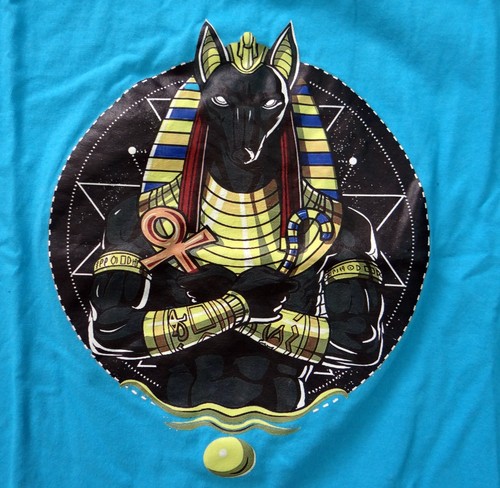 Tee shirt egypte anubis - tee-shirt,
