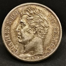 1/2 FRANC ARGENT 1826 A PARIS