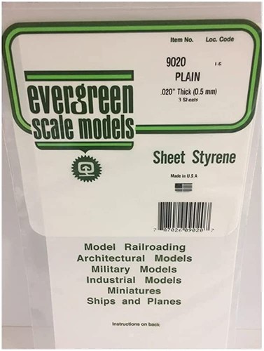 Evergreen 9020 plaque de - evergreen,