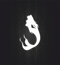 Autocollant sticker voiture chambre decoration mural sirene enfant r3