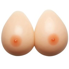 Faux seins en silicone pour