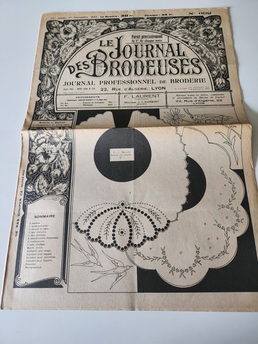 Journal des brodeuses 1952 - journal,