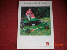  RANSOMES   RIDER   ROTARIES