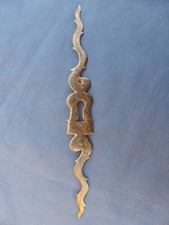 Entrée serrure flamme fer