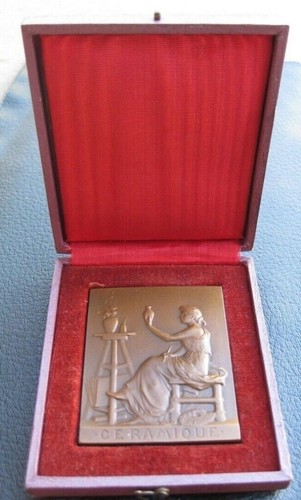 Médaille art céramique - de, la