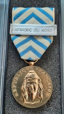 Médaille TRN AFRIQUE DU NORD Titre de Reconnaissance de la Nation bronze Monnaie