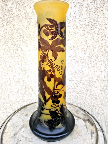 Vase émile galle - vase,