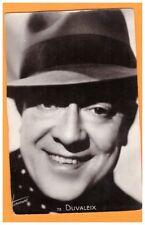 ARTISTE / THEATRE-CABARET / DUVALEIX Portrait avec CHAPEAU