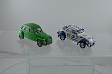 CITROËN 2CV CROSS HYPER U ELIGOR ET 2 CV6 NOREV AVEC DEFAUTS
