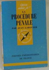 La procédure pénale | Larguier Jean | Bon état