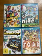 lot wii u Super Mario 3D  World, Super Mario Bros U, Captain Toad Nintendoland