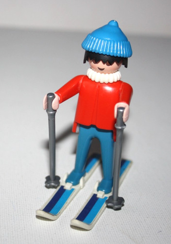 Playmobil 3467 skieur rouge - 3467, et