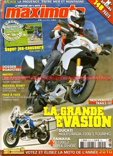 Maxi moto ducati 1200 s - maxi,