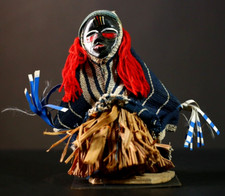 Figurine masque miniature dan