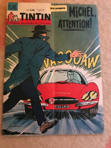 Journal tintin 708 france - tintin,