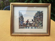 Petite enluminure  encadrée