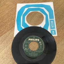 Claude FRANCOIS   -De ville en ville - 45 tours SP France Jukebox Rare