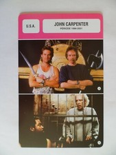CARTE FICHE CINEMA JOHN