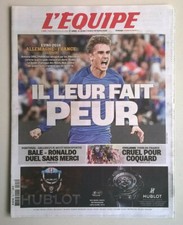L'EQUIPE N°22 630 du 06/07/2016 - Euro 1/2 finale: Portugal-Galles/ TdF: Kittel