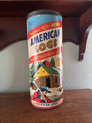 Vintage halsam american - halsam, logs