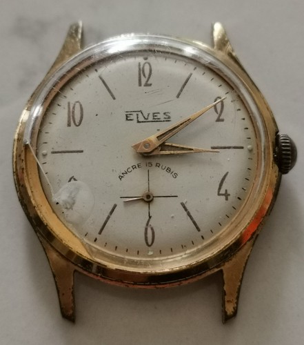 Montre vintage mecanique elves - vintage,